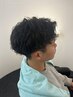 【新規メンズ限定】花奈指名で20%オフ　垢抜けマッシュ×パーマ