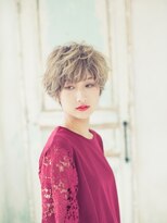 レガリア 明石店(Regalia) ジェンダーレスパーマ/大人ショートヘア/40代/50代/60代