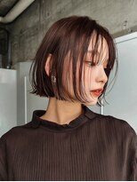 ユニカ(UNIKA)&nbsp;ハッシュカット/グレージュ/デザインカラー/北長瀬