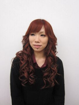 美容室イーナ(e na) オーバンルージュのロングエクステ