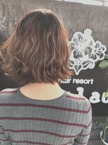 ラウラウヘアーリゾート(Lau Lau hair resort) 【LauLau  竹内 】肩上柔らかボブスタイル♪♪☆☆