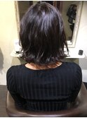 切りっぱなしショートボブ♪