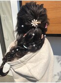 子供ヘアセット