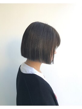ヘアメイク オブジェ(hair make objet) miniボブ ブルー