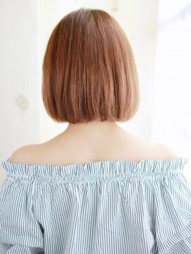 ヘアメイク ナル(hair make nalu) ツヤ感ワンカールボブスタイル