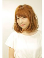 クールドセリエ 新宿南口店(Coeur de cellier) 重くみえないフェミにカール×セミディ