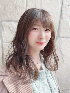 ノイ(neu) 緩く可愛いセクシーロング【静岡/髪質改善/オーガニックカラー】