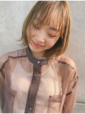 無造作パーマ　波巻　スパイラルパーマ　スリークショート