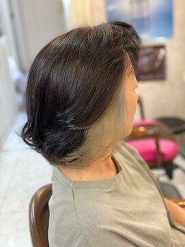 美容室 ティンカーベル インナーカラー