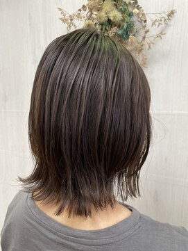 プランタン(Printemps) ナチュラルモードソトハネボブブラントカット大人女子ボブ