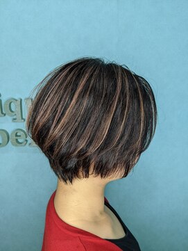 アンティークベル 南柏(ANTIQUE BELLE) ★白髪ぼかし、ショート、ショートボブ、ボブ★柏南柏