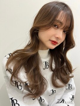 レビジュヘアー(LEVIJU HAIR) くびれミディアム×暖色系カラー