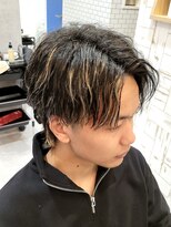 ヘアガーデン オフ(hair garden off)&nbsp;メッシュ×ウルフヘア