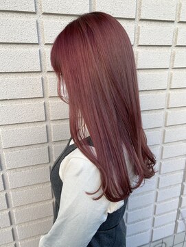 ヘアデザイン アンジェロカフェ(Hair Design Angelo cafe) ストロベリーラテ♪