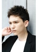 爽やか ビジカジ ベリーショート メンズヘア