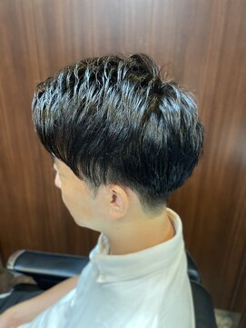 ヒロギンザ 新橋店(HIRO GINZA) ツーブロック刈り上げスタイル