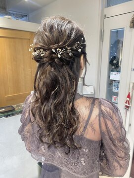 テトラ バイ ネオリーブ 横浜西口店(tetra by neolive) ＊ふわふわハーフアップアレンジ＊[横浜/横浜駅]