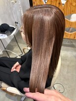 ダブル(W) 髪質改善トリートメント/ココアグレージュ