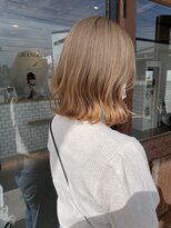 グランデュール 浜松東若林店(GRANDEUR)&nbsp;ミルクティーベージュハイトーンカラー