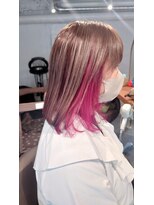 トナリ(tonari)&nbsp;ピンクのイヤリングカラー