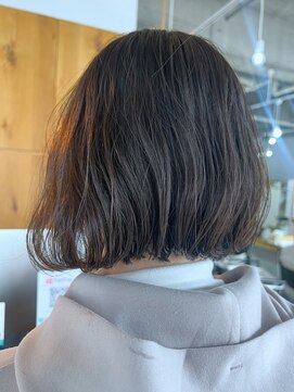 アトリエ ジジ(atelier ZiZi) 襟足スッキリボブ　韓国ボブ　クールブラウン