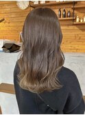 韓国風 前髪カット 艶髪 くびれ巻き サイドバング
