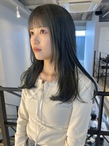 ヌープヘアーアイス(NUUP.hair ici)&nbsp;大人可愛いブリーチなしオリーブベージュ