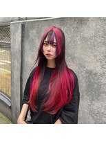 インク 渋谷(INK.) レッドパープルデザインカラー