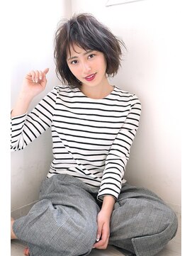 フレームプラス なんば駅前店(FRAME+) 【FRAME】ショートフェミニンボブ