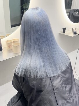 ソル 栄矢場町(SOL) ペールブルー/ブルベヘアカラー/栄ハイトーン