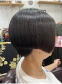 小顔ショートボブ