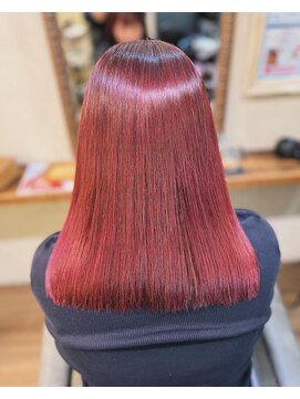 ベレッタ 枚方店(veretta.) ブリーチ無しで作る髪質改善カラー30代/40代/50代(田村良平)