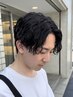 メンズカット+ニュアンスパーマ／ビジネススタイル13750→11000