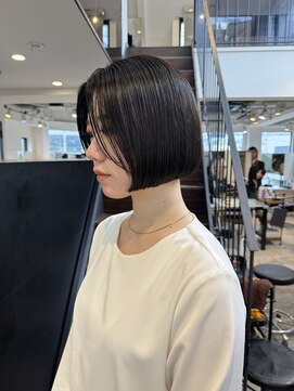 トレス(TRESS) ミニボブ 切りっぱなしボブ ぱっつんbob