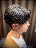 毛先ワンカール万人受けニュアンスパーマ