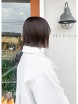 ミモザ(Mi.mosa)&nbsp;天神/大野城/春日/大人ボブ/ミニボブ/ベージュ/20代/30代/40代
