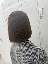 ナビバイケンジ(NaVI by KENJE) 【NaVI/伊藤】ブリーチなしオリーブベージュ