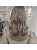 ヘアサロン エフ 渋谷(F) #オリーブベージュ#ハイライト#ブリーチカラー