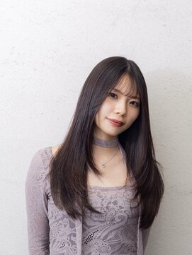 ラテ(Latte) 【内麻衣子】ストレートロングレイヤー