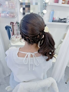 リムネ(RIMUNE) サイドアップ／サイドポニー／イベントヘア
