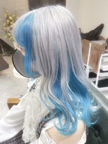 デイズ(days)&nbsp;ゆめ可愛いパステルカラー水色/ブルカラーホワイトシルバー