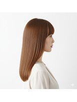 ブランシュ(Blanche)&nbsp;毛先のラインを残した重ためスタイル