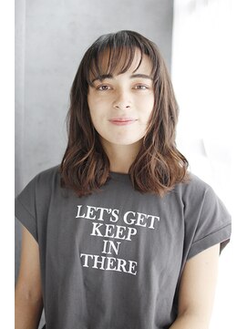 シュシュット(chouchoute) 暗めカラーフェイスフレーミングランマッシュデザインカラー/190