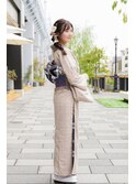 編みおろしスタイル