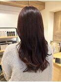 【Terrace】ロングレイヤー×レッドバイオレット