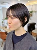 大人ショートボブ/ボブ/前髪あり/髪質改善/20代30代40代