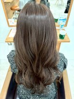 ティーシースペース 元住吉店(T.C.SPACE)&nbsp;くすみブラウンエアリーロング