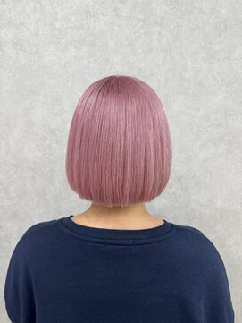 ピンクベージュカラー♪