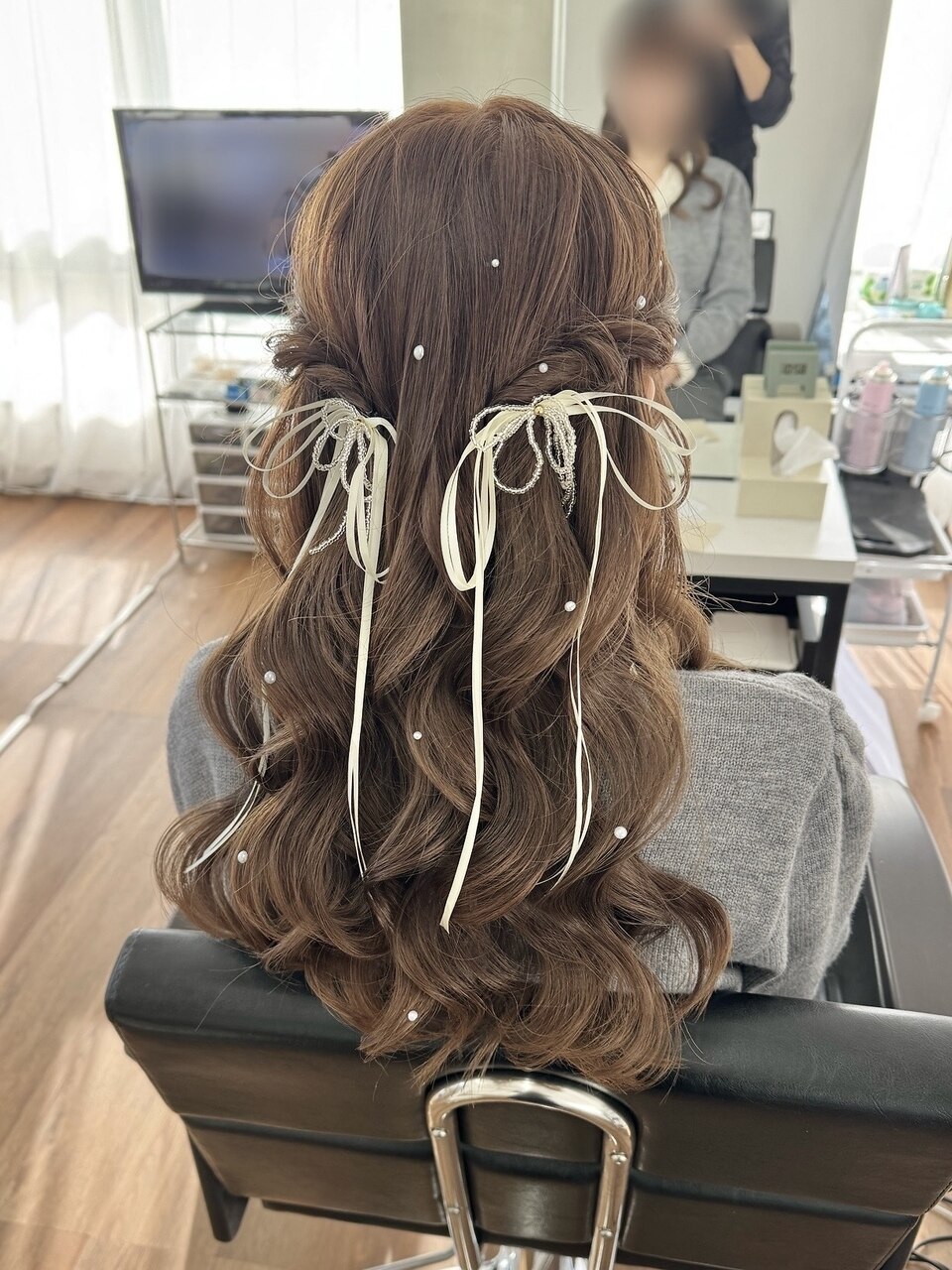 Wedding前撮りヘアセット：L266809974｜オウン(AUN)のヘアスタイル