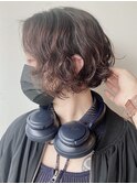 【morio原宿】前下がりボブニュアンスパーマ